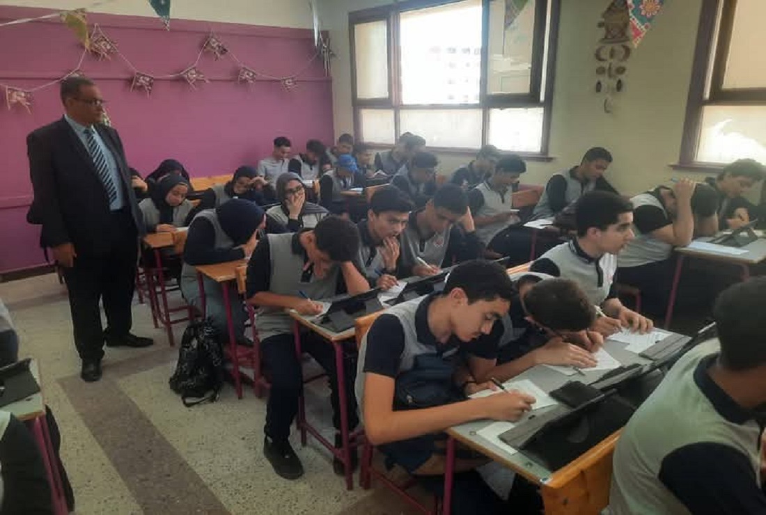 وكيل مديرية التعليم يتفقد مدارس ادارة بني سويف